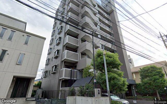 リュエル川口の外観（Googleストリートビュー）