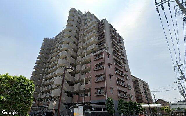 クレール草加二番館の外観（Googleストリートビュー）