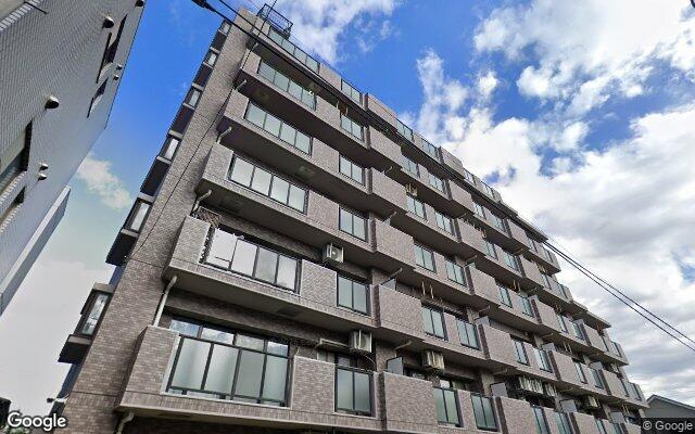 ライオンズマンション北越谷桜堤通りの外観（Googleストリートビュー）