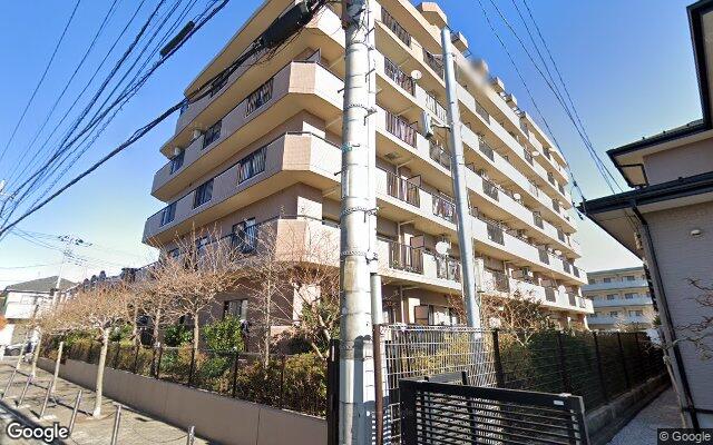 藤和シティコープ草加新田の外観（Googleストリートビュー）
