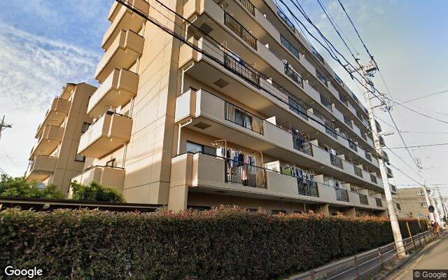 クレストコート上尾の外観（Googleストリートビュー）