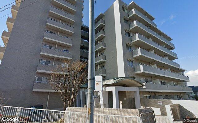 リバーサイド川越の外観（Googleストリートビュー）