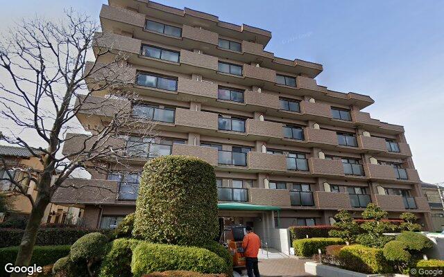 朝日パリオ上福岡の外観（Googleストリートビュー）