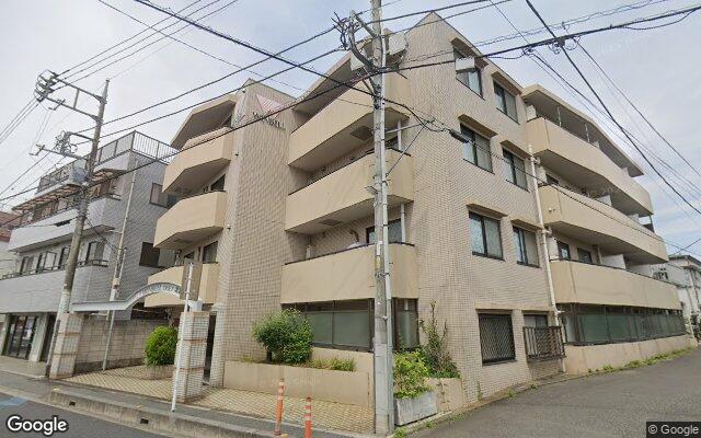 ウィンベルデュエット北浦和第6の外観（Googleストリートビュー）