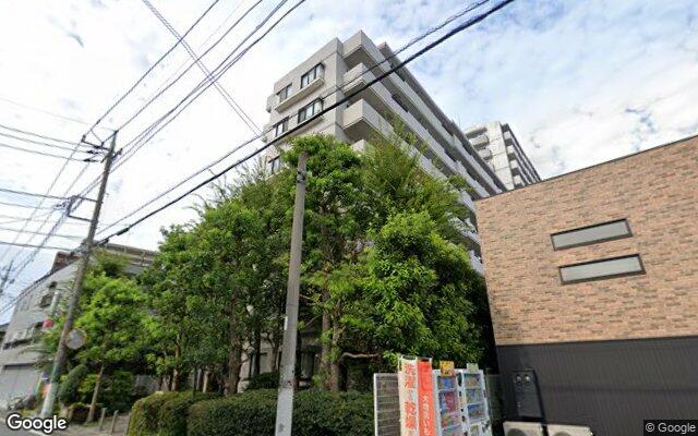 川口中青木パークホームズの外観（Googleストリートビュー）