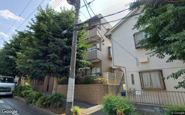 セザール第三東所沢の外観（Googleストリートビュー）