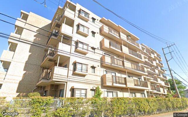 ライオンズガーデン東大宮壱番館の外観（Googleストリートビュー）