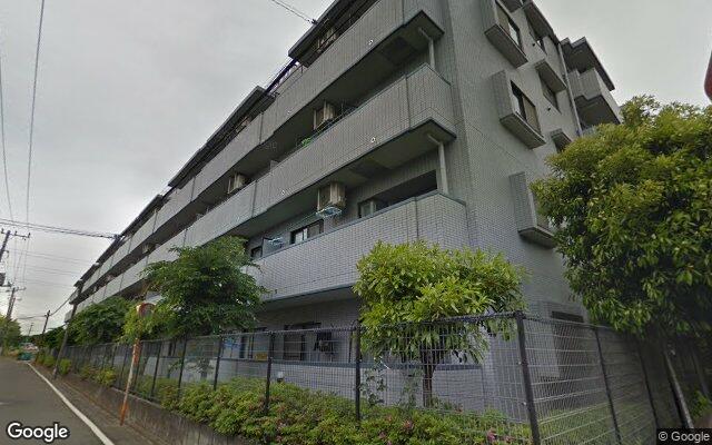キャッスル上福岡の外観（Googleストリートビュー）