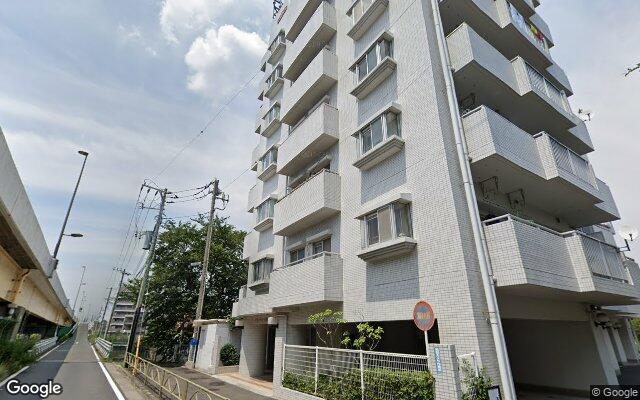 グリーンパーク谷塚3の外観（Googleストリートビュー）