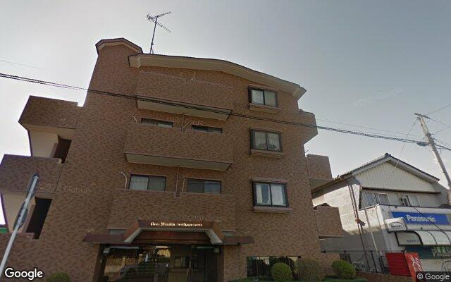 ライオンズマンション越谷大沢の外観（Googleストリートビュー）