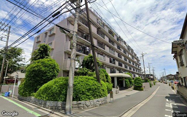シャルマンコーポ第2朝霞の外観（Googleストリートビュー）