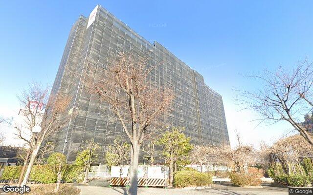 パークフィールドみさと2街区2号館の外観（Googleストリートビュー）