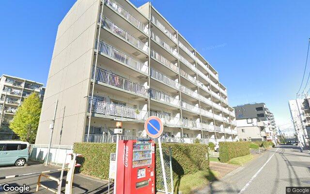せんげん台サンライトマンション中央3番館の外観（Googleストリートビュー）