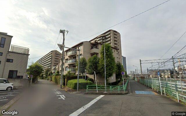 ルネ蕨3号館の外観（Googleストリートビュー）