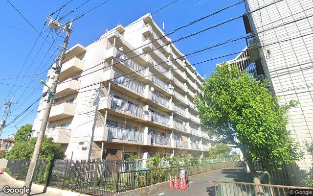 水元公園ハイツの外観（Googleストリートビュー）