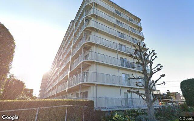 レック上尾マンションの外観（Googleストリートビュー）