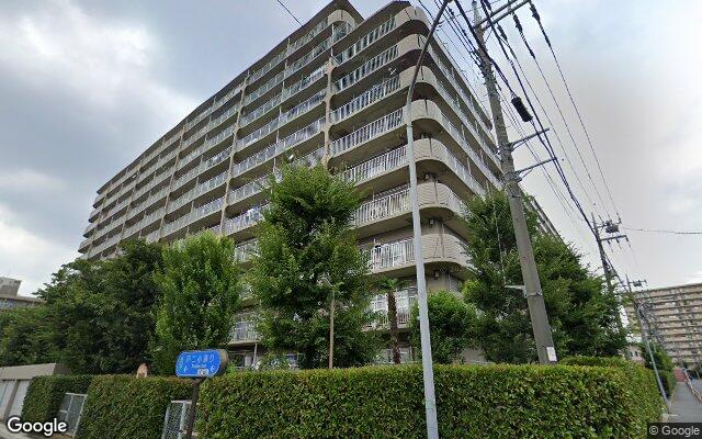 戸田第一スカイハイツの外観（Googleストリートビュー）