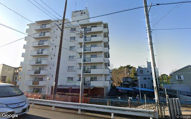 ジュネシオン浦和の外観（Googleストリートビュー）