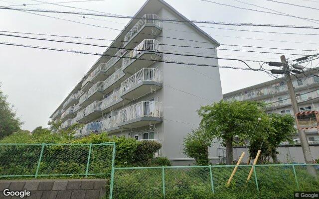 パイロットハウス狭山台1号棟の外観（Googleストリートビュー）