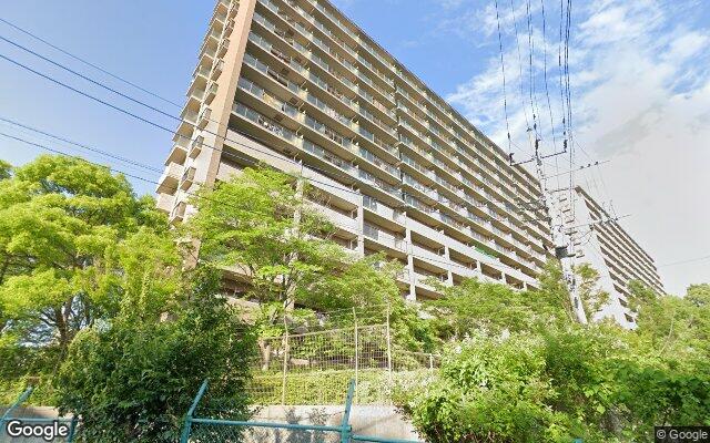 ハーモニータウン新取手壱番館の外観（Googleストリートビュー）