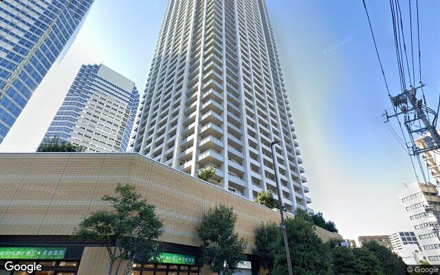 パークタワー新川崎の外観（Googleストリートビュー）