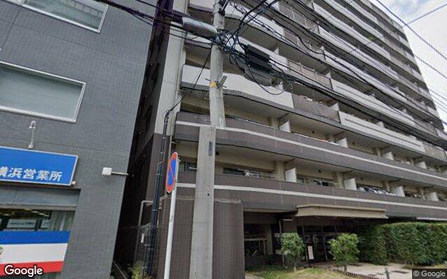 サンクレイドル新横浜の外観（Googleストリートビュー）