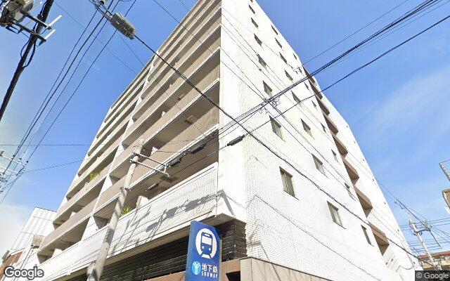 イニシア横濱蒔田駅前の外観（Googleストリートビュー）