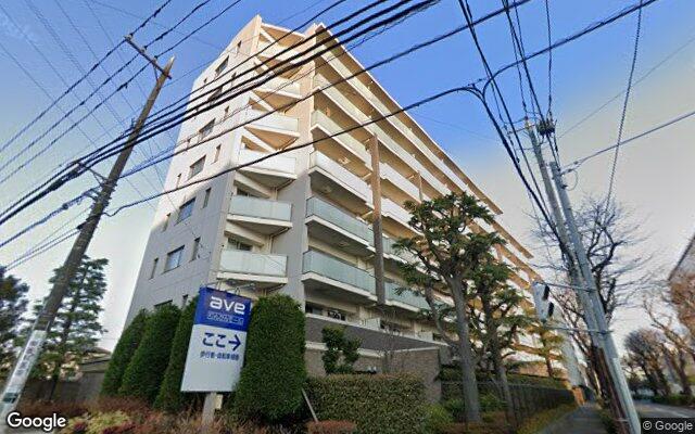 ソルスクエアメイツ中央林間の外観（Googleストリートビュー）