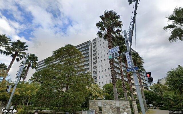 ライオンズ茅ヶ崎ザ・アイランズ1街区の外観（Googleストリートビュー）