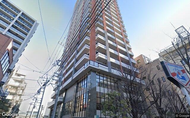 ライオンズタワー相模原ステーショングランデの外観（Googleストリートビュー）