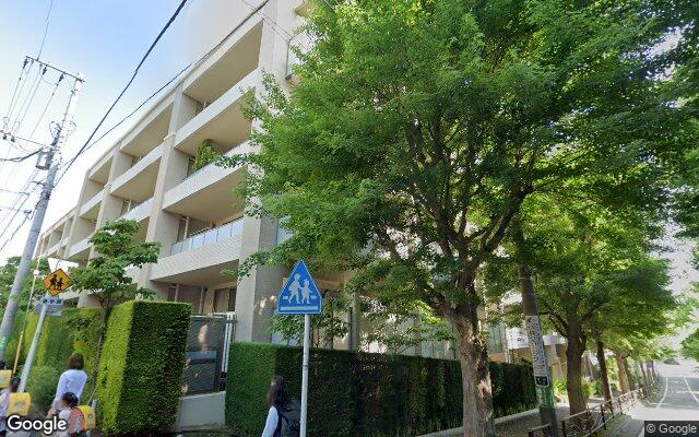 ドレッセ鷺沼オーセンティックテラスの外観（Googleストリートビュー）
