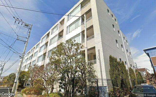 グランドメゾン横浜十日市場の外観（Googleストリートビュー）