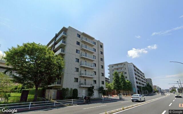 ハートビートベース横濱根岸の外観（Googleストリートビュー）