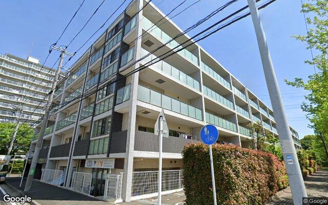 プレミスト港北サウスヒルズの外観（Googleストリートビュー）