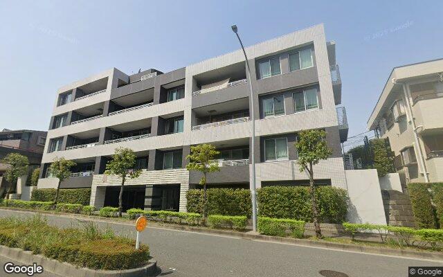 ライオンズ港北ニュータウンオーセンティックハウスの外観（Googleストリートビュー）
