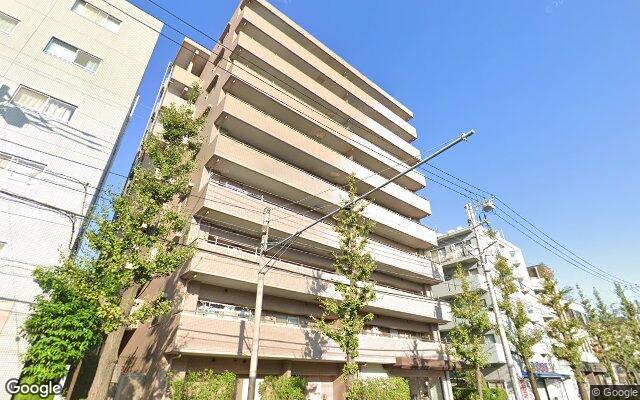 クリオ川崎鋼管通の外観（Googleストリートビュー）