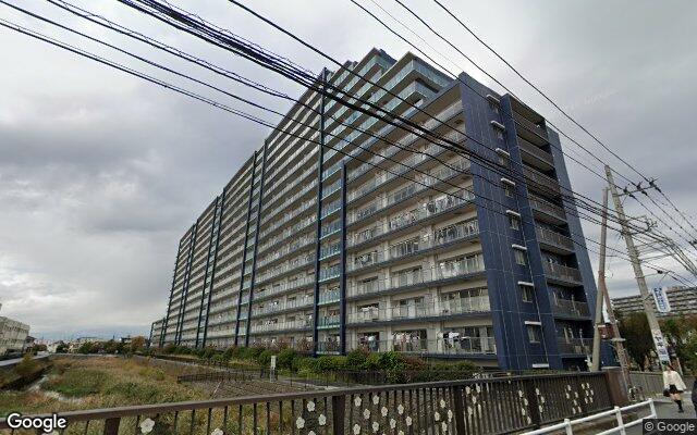 パークスクエア湘南茅ヶ崎の外観（Googleストリートビュー）