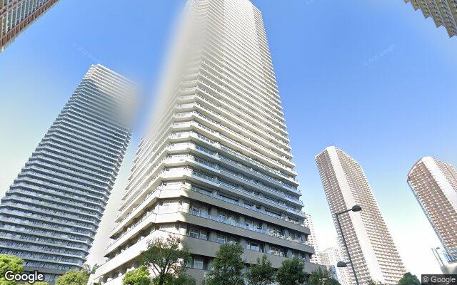 リエトコート武蔵小杉イーストタワーの外観（Googleストリートビュー）