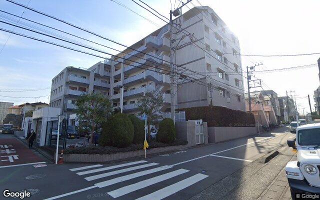 パークハウス中央林間の外観（Googleストリートビュー）