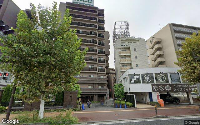 ナイスアーバンステイツ横濱新子安の外観（Googleストリートビュー）