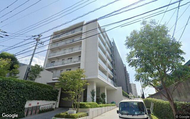 川崎多摩川ファインフィールズの外観（Googleストリートビュー）