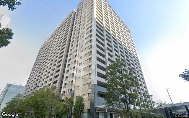 レジデンス・ザ・武蔵小杉の外観（Googleストリートビュー）