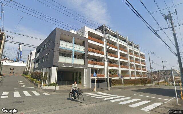 ブランズたまプラーザ美しの森カレンスの外観（Googleストリートビュー）
