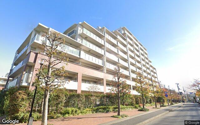 ザガーデンズ日吉本町の外観（Googleストリートビュー）