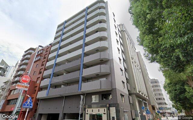 ライフレビュー横濱関内パークフロントの外観（Googleストリートビュー）