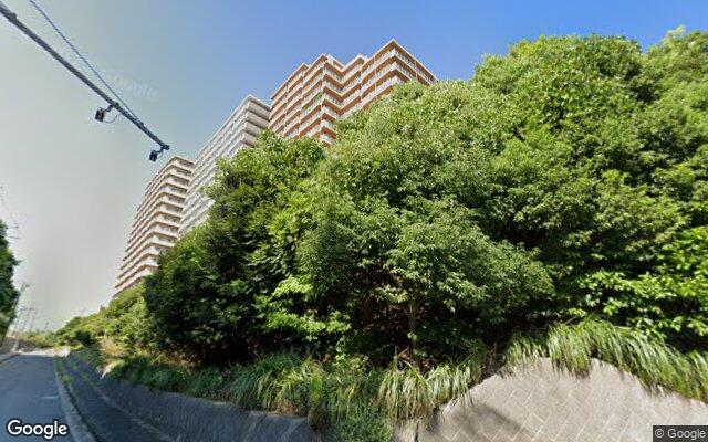 湘南山手桜木坂ビュースクエア壱番館の外観（Googleストリートビュー）