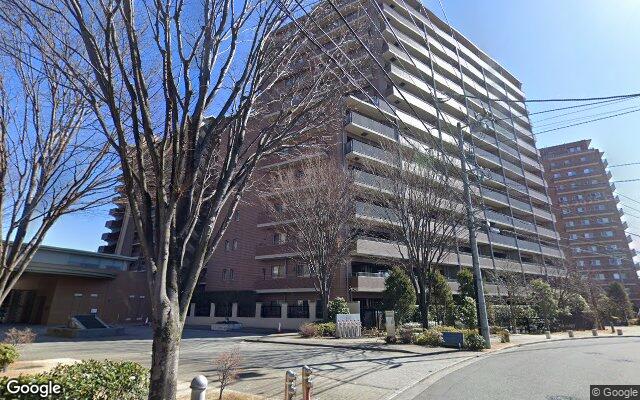 ガーデンアリーナ新百合ヶ丘ガーデンコート弐番館の外観（Googleストリートビュー）