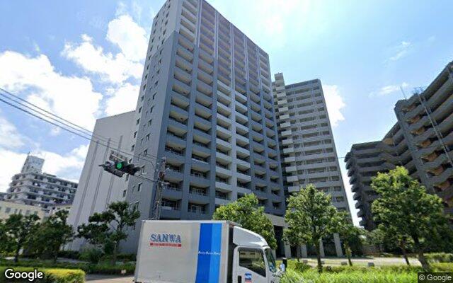 クレストシティタワーズ横浜の外観（Googleストリートビュー）