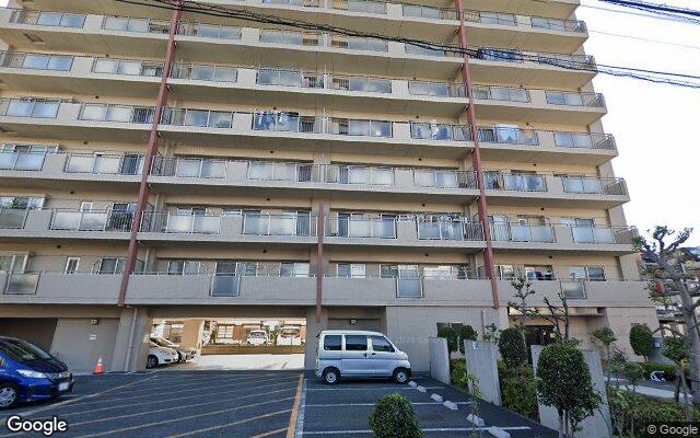 厚木駅前ダイヤモンドマンションの外観（Googleストリートビュー）