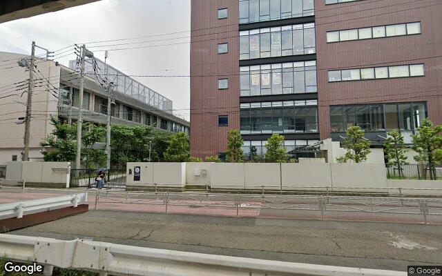 ベルググランデ横浜ベイパークの外観（Googleストリートビュー）